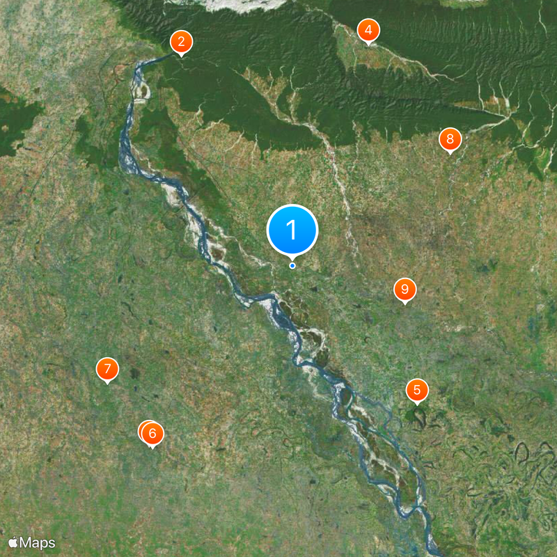 Valmiki National Park Map