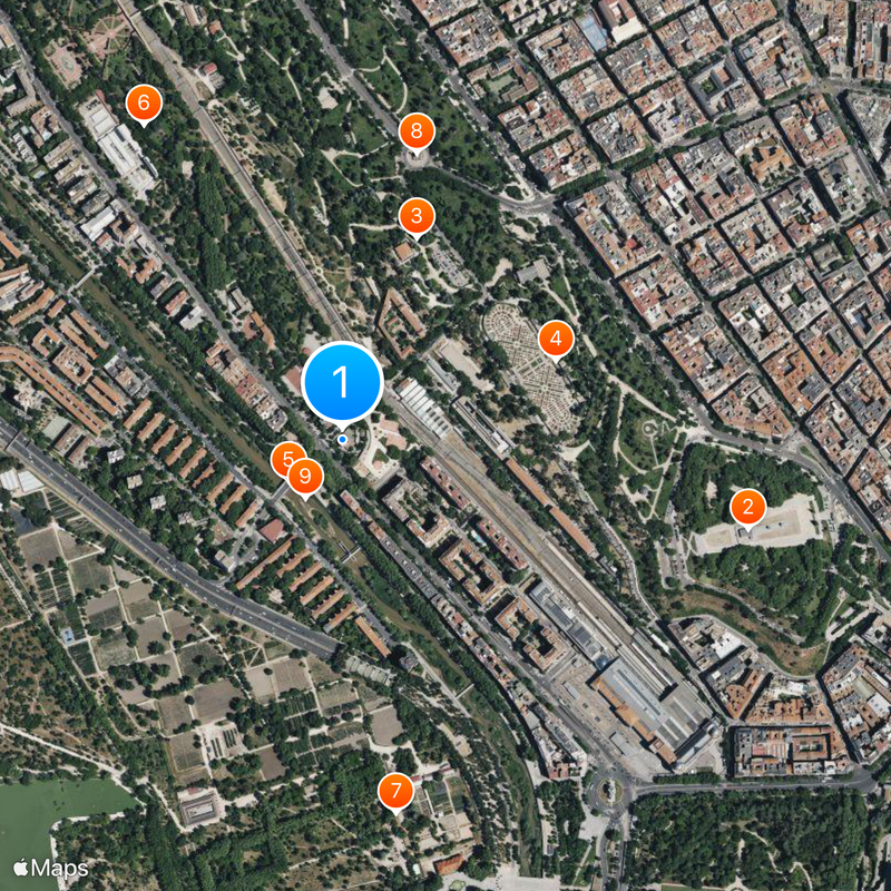 Royal Chapel of St. Anthony of La Florida Map