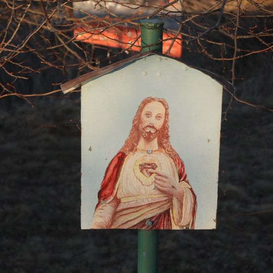 Svatý obrázek u Silničního rybníka v Lipníku