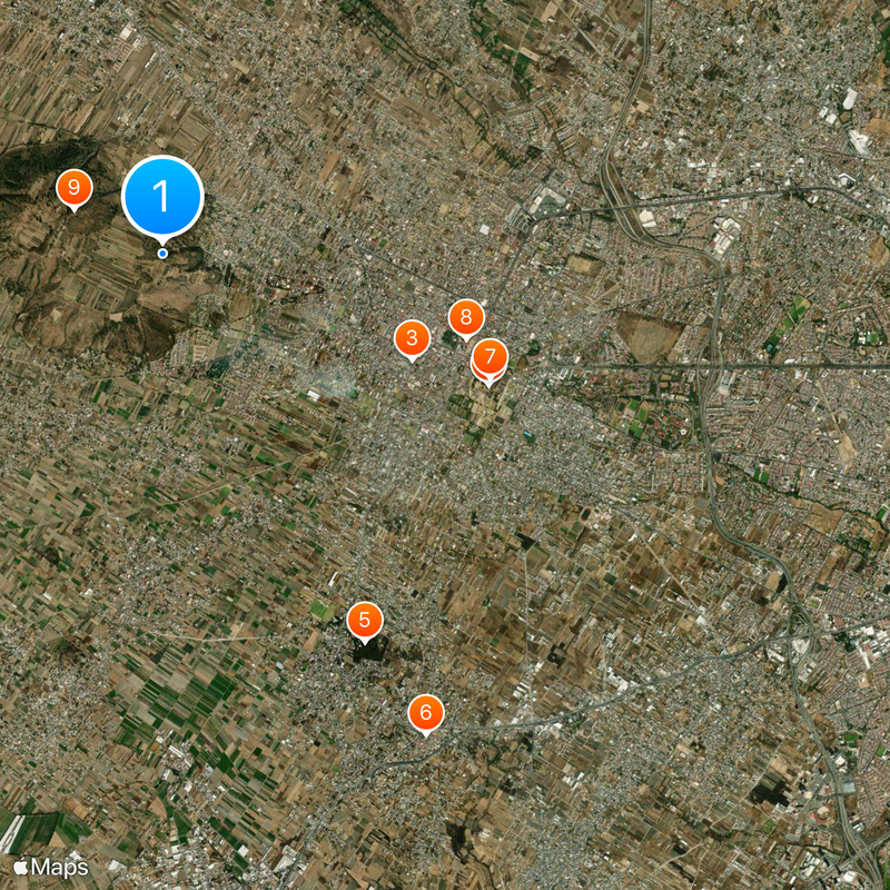 San Pedro Cholula Municipality Mapa