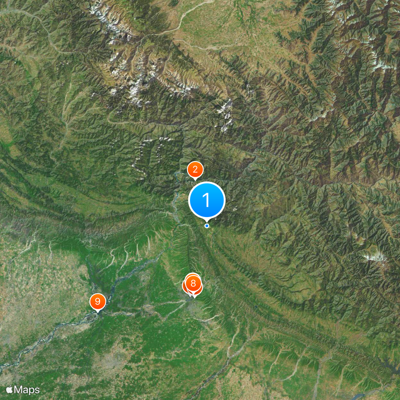 Katra railway station Map