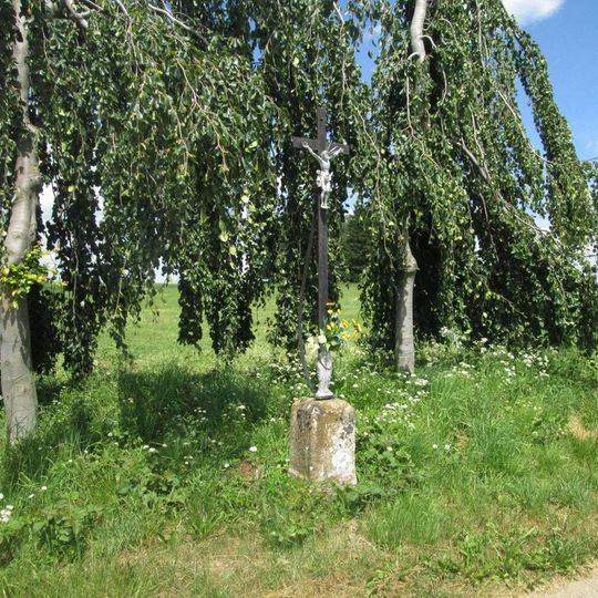 Kříž východně od Krumvaldu