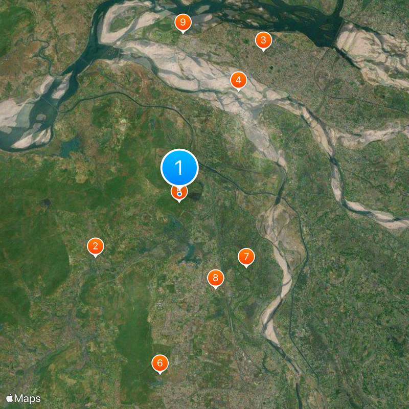 Nandankanan Zoological Park Mapa