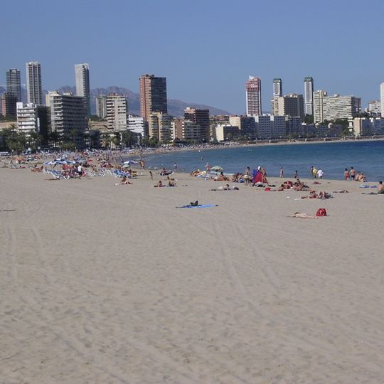 Benidorm Seafront: West Beach Promenade