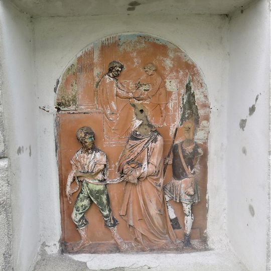 Kaplička III. zastavení křížové cesty v Bílém Kostele nad Nisou