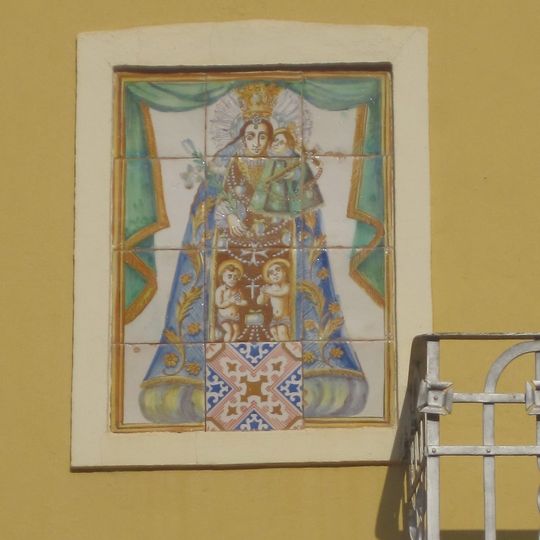 Ceramic panel of Our Lady of the Forsaken