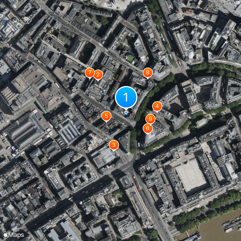 Novello Theatre Karte