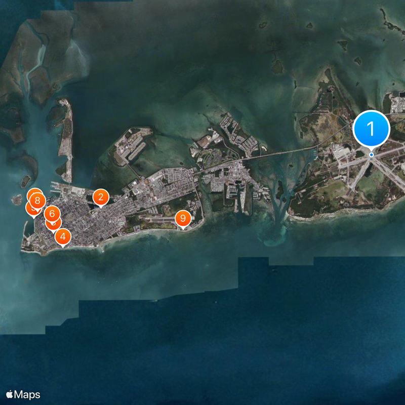 Naval Air Station Key West Mapa
