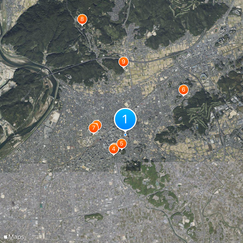 Kurashiki Central Hospital Map