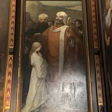 La Consécration de sainte Geneviève par saint Germain, évêque d'Auxerre