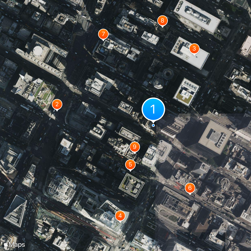 Peppermint Lounge Map