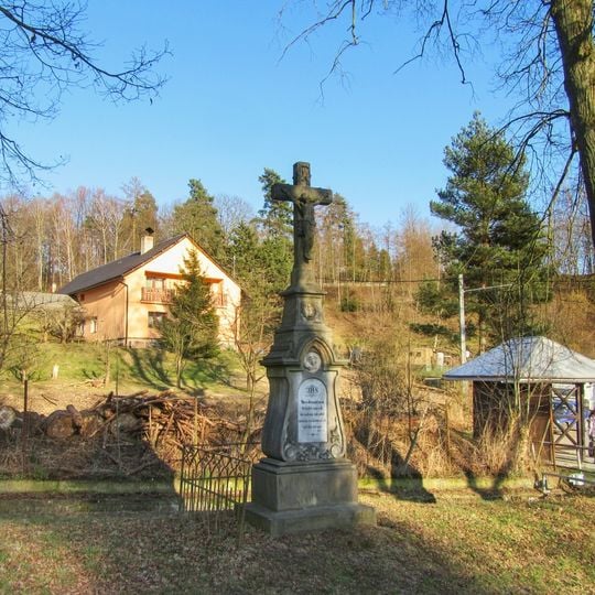 Kříž v Šumperku v Horní Temenici na ulici Bohdíkovská