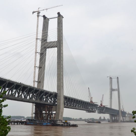 Huanggang Yangtze River Bridge
