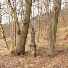 Kříž u Dolního Bohdíkova vedle silnice