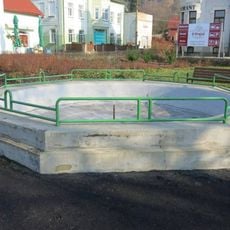 Kašna v parku v Sadové ulici v Dolní Poustevně