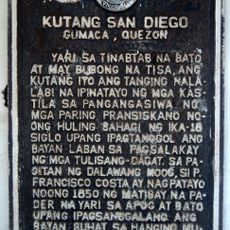 Fort San Diego historical marker