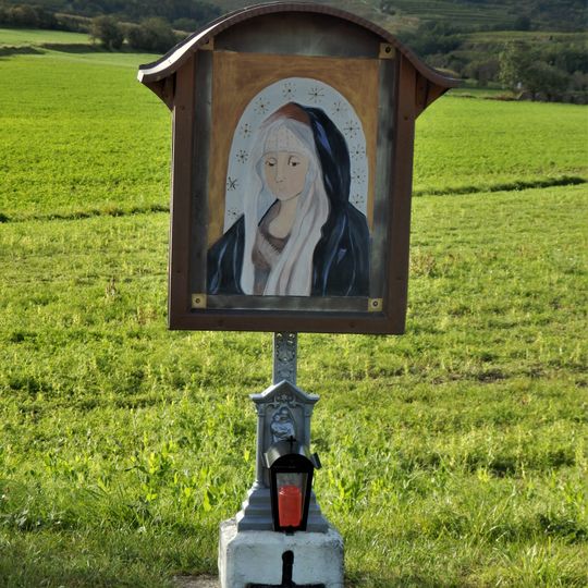 Eisenkreuz mit Marienbild