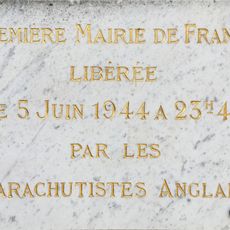 Commemorative plaque