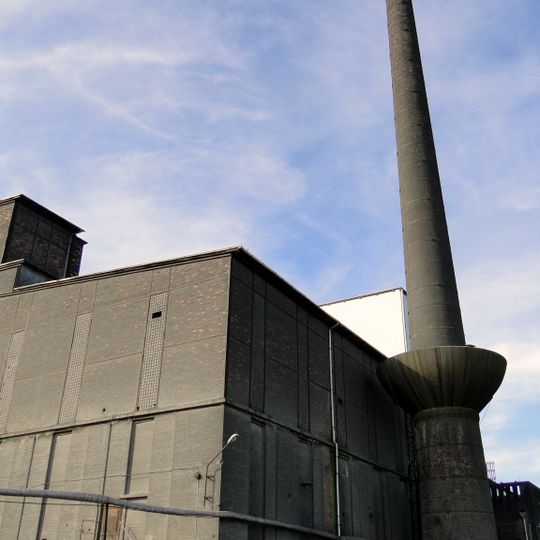 Kotłownia z kominem