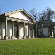 Hirzberg, Roman estate, with Roman mosaic floors in protective structures