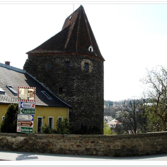 Bergfried/ Antonsturm und Stadtmauer