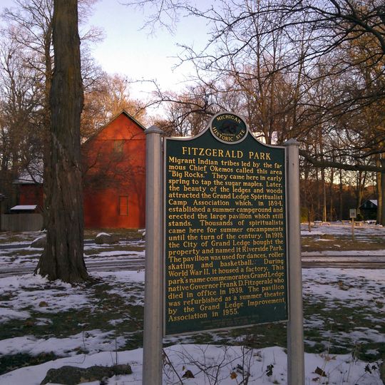 Fitzgerald Park Historical Marker