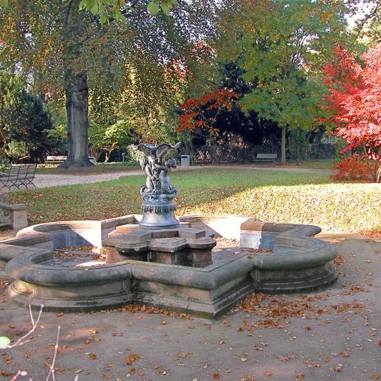 Brunnen in der Villa Weigang