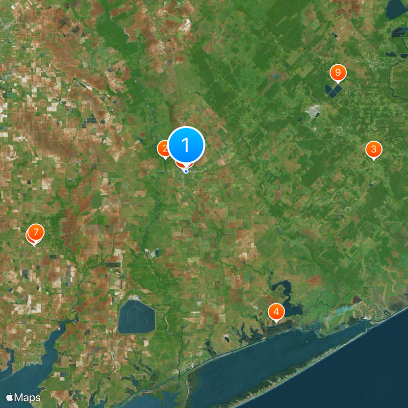 Bay City Mapa