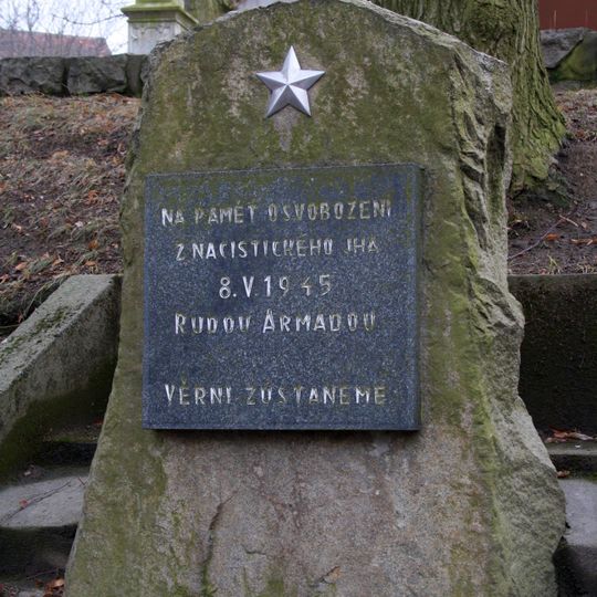 Památník osvobození rudou armádou v Horním Újezdě