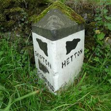 Guide Stone At Junction With Raikes Lane