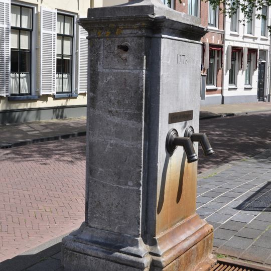 Markt, nabij de voormalige hoofdwacht