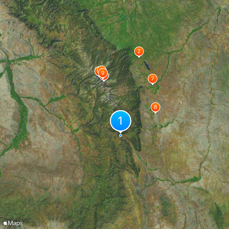 Absaroka Map