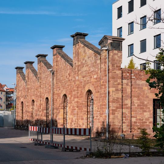 Reparaturhalle des Dampflokbetriebswerks