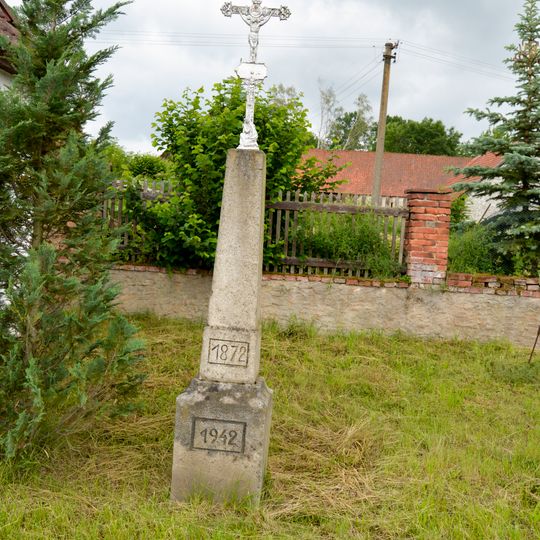 Wayside cross in Želvice