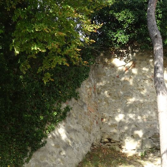 Nördlicher Abschnitt der Stadtmauer im Bereich der ehem. Albrechtsburg