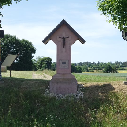 Grenztafeln der Hohenzollernschen Lande und Baden zwischen Stetten am kalten Markt und Frohnstetten
