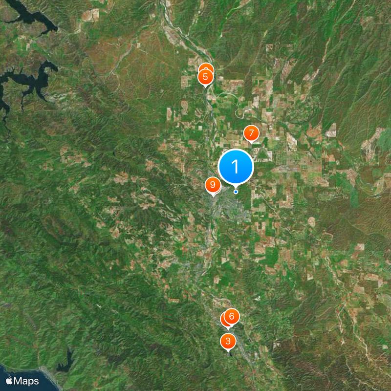 El Paso de Robles Kaart