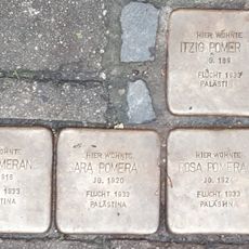 Stolperstein en memoria de Chaja Pomeranc