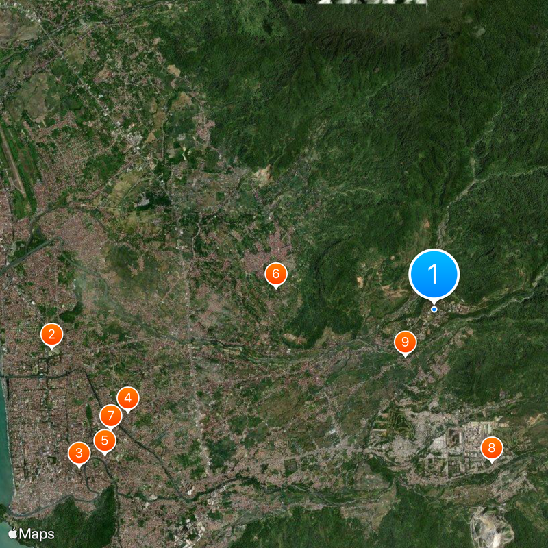 Andalas University Map