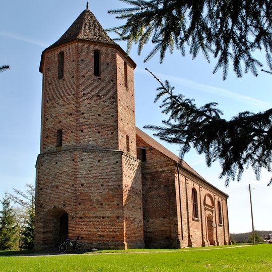 Saint Andrew church in Strzmiele