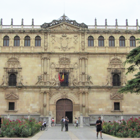 Renaissance facade of the Colegio Mayor de San Ildefonso, University of Alcalá