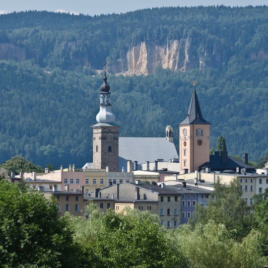 Historic center of Radków