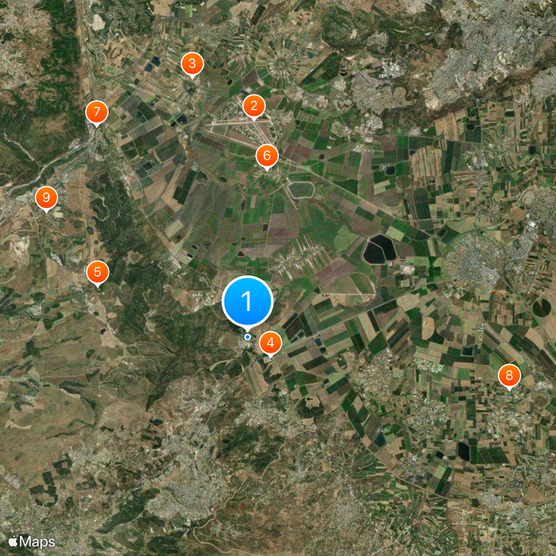 Megiddo Map
