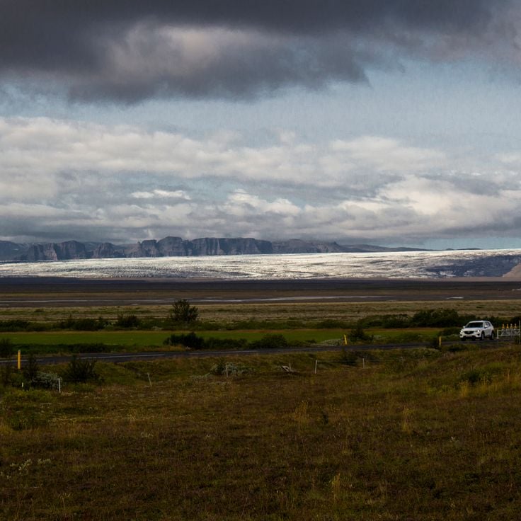 Glacier Skeiðarárjökull