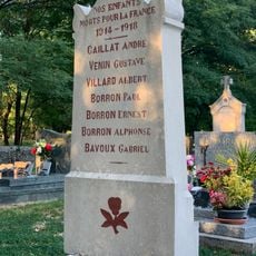 War memorial of Montmerle