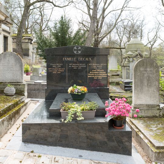 Grave of Decaux