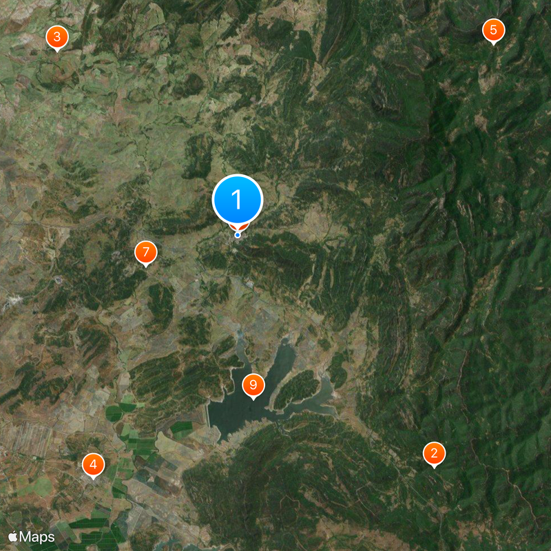 Alcalá de los Gazules Map