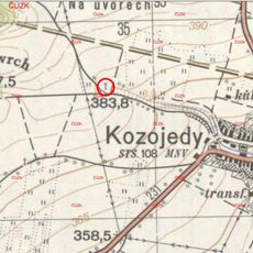 Kříž západně od Kozojed (2)