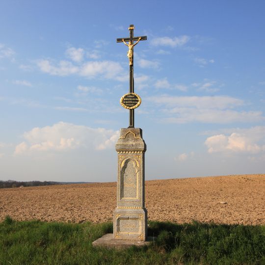 Wegkreuz zwischen Crostwitz und Alte Ziegelscheune