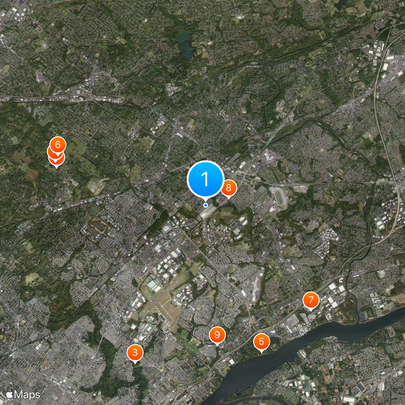 Philadelphia State Hospital at Byberry Map